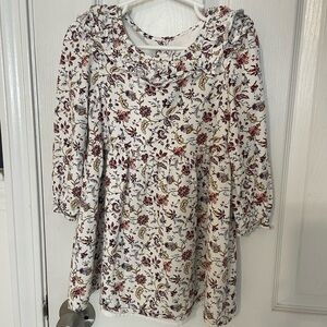 Janie and Jack White Floral Dress